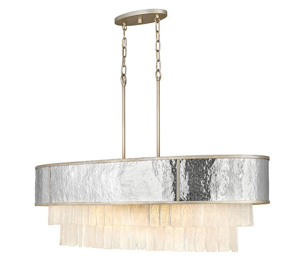 Fredrick Ramond - FR32709CPG - LED Linear Chandelier - Reverie - Champagne Gold from Lighting & Bulbs Unlimited in Charlotte, NC