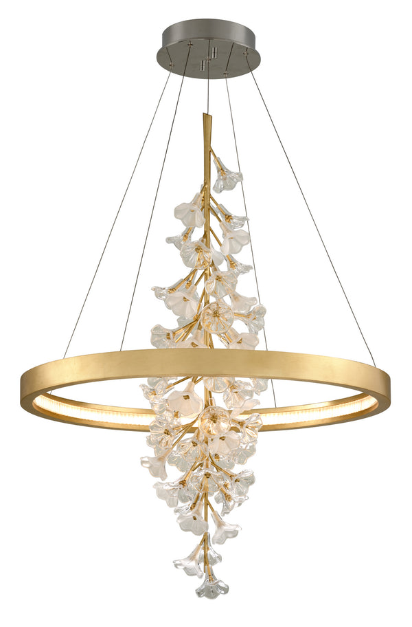 Corbett Lighting - 268-72 - LED Pendant - Jasmine - Gold Leaf from Lighting & Bulbs Unlimited in Charlotte, NC