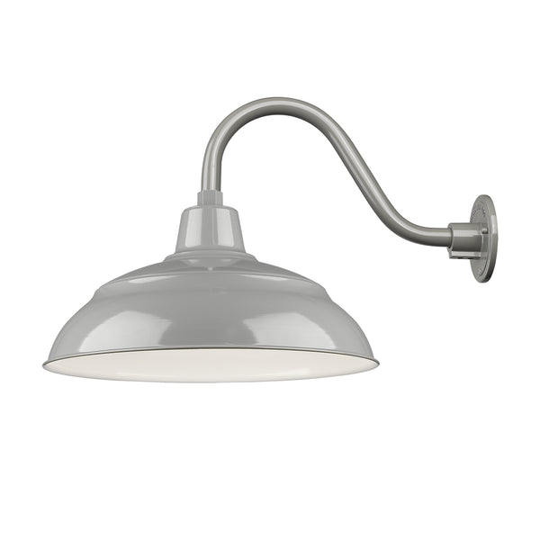 Millennium - RWHS17-GY - One Light Pendant - R Series - Gray from Lighting & Bulbs Unlimited in Charlotte, NC