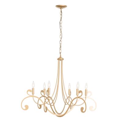 Six Light Chandelier from the Bella Collection by Hubbardton Forge