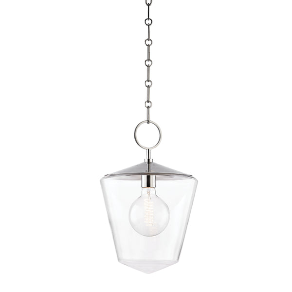 Hudson Valley - 8312-PN - One Light Pendant - Greene - Polished Nickel from Lighting & Bulbs Unlimited in Charlotte, NC