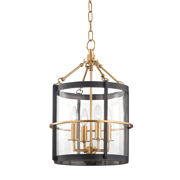 Hudson Valley - BKO200-AOB - Four Light Pendant - Ren - Aged Old Bronze from Lighting & Bulbs Unlimited in Charlotte, NC