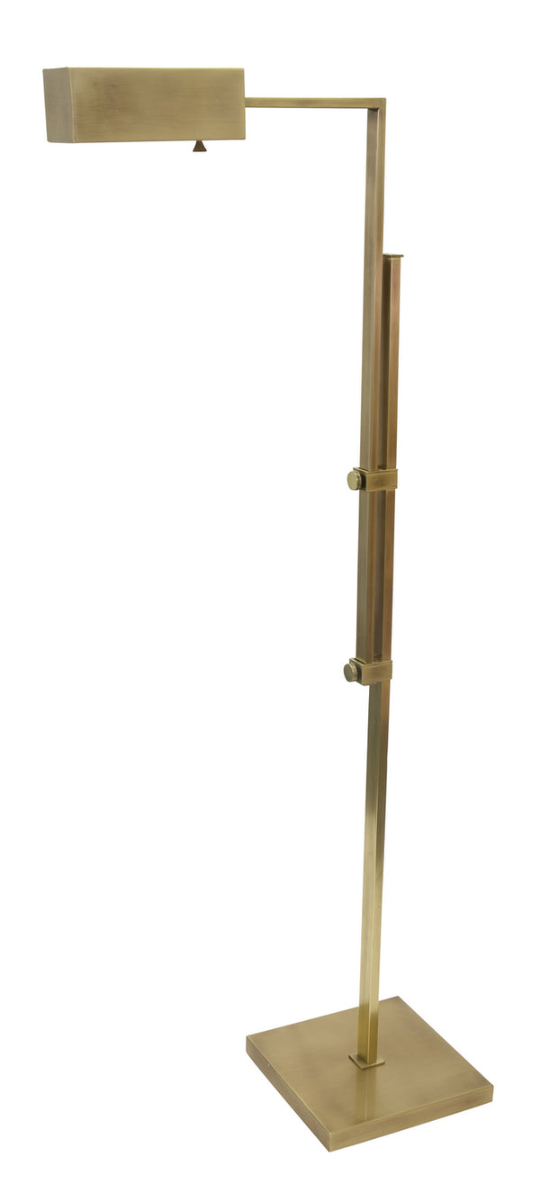 One Light Floor Lamp from the Andover Collection in Antique Brass Finish by House of Troy