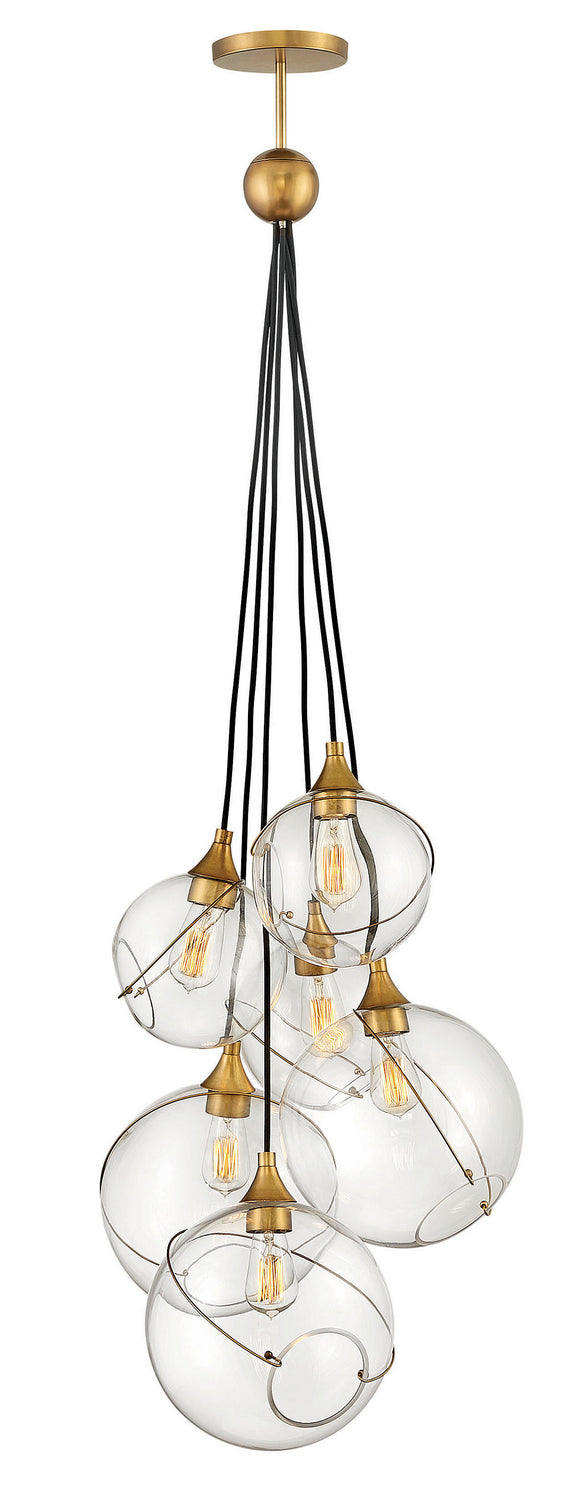 Hinkley - 30306HBR - LED Chandelier - Skye - Heritage Brass from Lighting & Bulbs Unlimited in Charlotte, NC