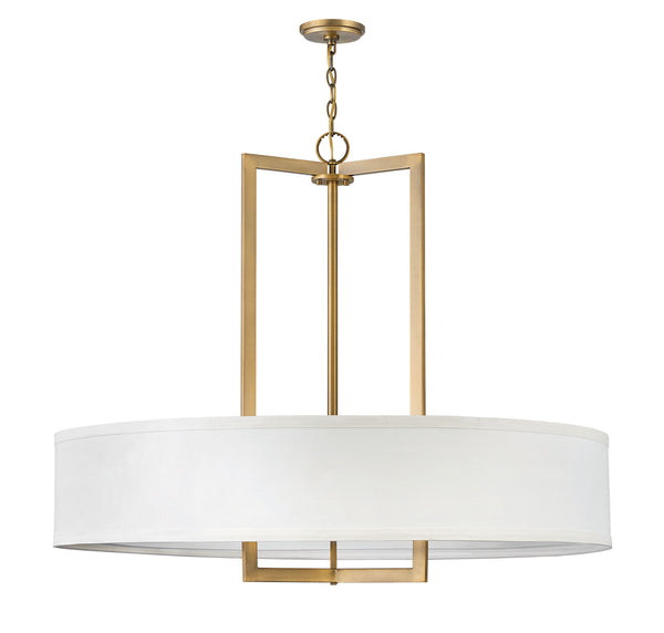 Hinkley - 3219BR - LED Chandelier - Hampton - Brushed Bronze from Lighting & Bulbs Unlimited in Charlotte, NC