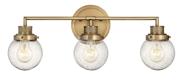 Hinkley - 5933HB - LED Bath - Poppy - Heritage Brass from Lighting & Bulbs Unlimited in Charlotte, NC