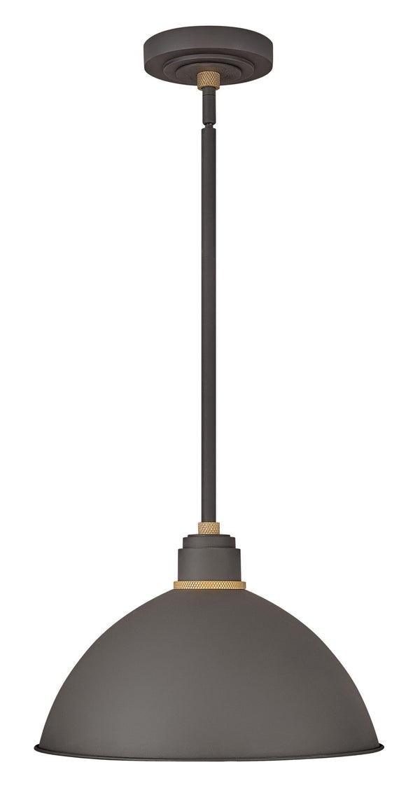 Hinkley - 10685MR - LED Outdoor Lantern - Foundry Dome - Museum Bronze from Lighting & Bulbs Unlimited in Charlotte, NC