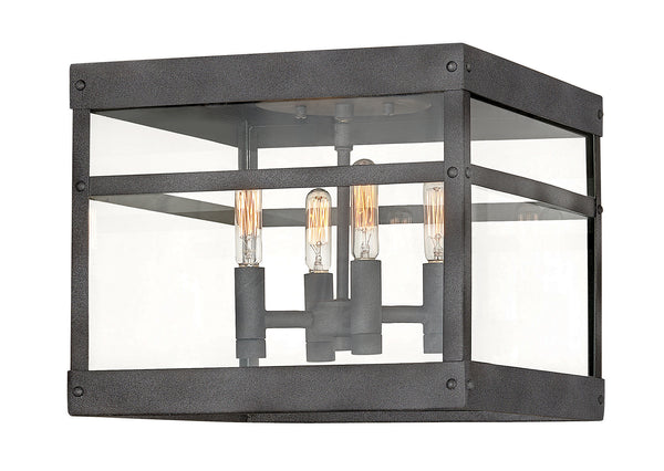 Hinkley - 2803DZ - LED Outdoor Lantern - Porter - Aged Zinc from Lighting & Bulbs Unlimited in Charlotte, NC