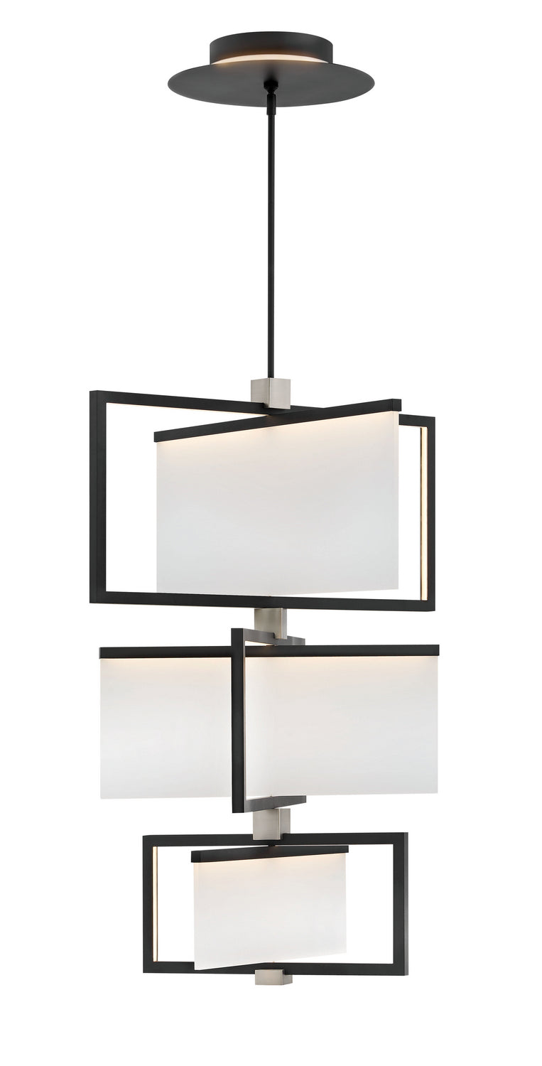 Hinkley - 32508BLK - LED Chandelier - Folio - Black from Lighting & Bulbs Unlimited in Charlotte, NC