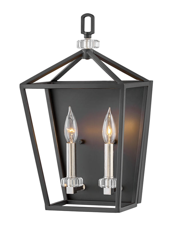 Hinkley - 3532BK - LED Wall Sconce - Stinson - Black from Lighting & Bulbs Unlimited in Charlotte, NC