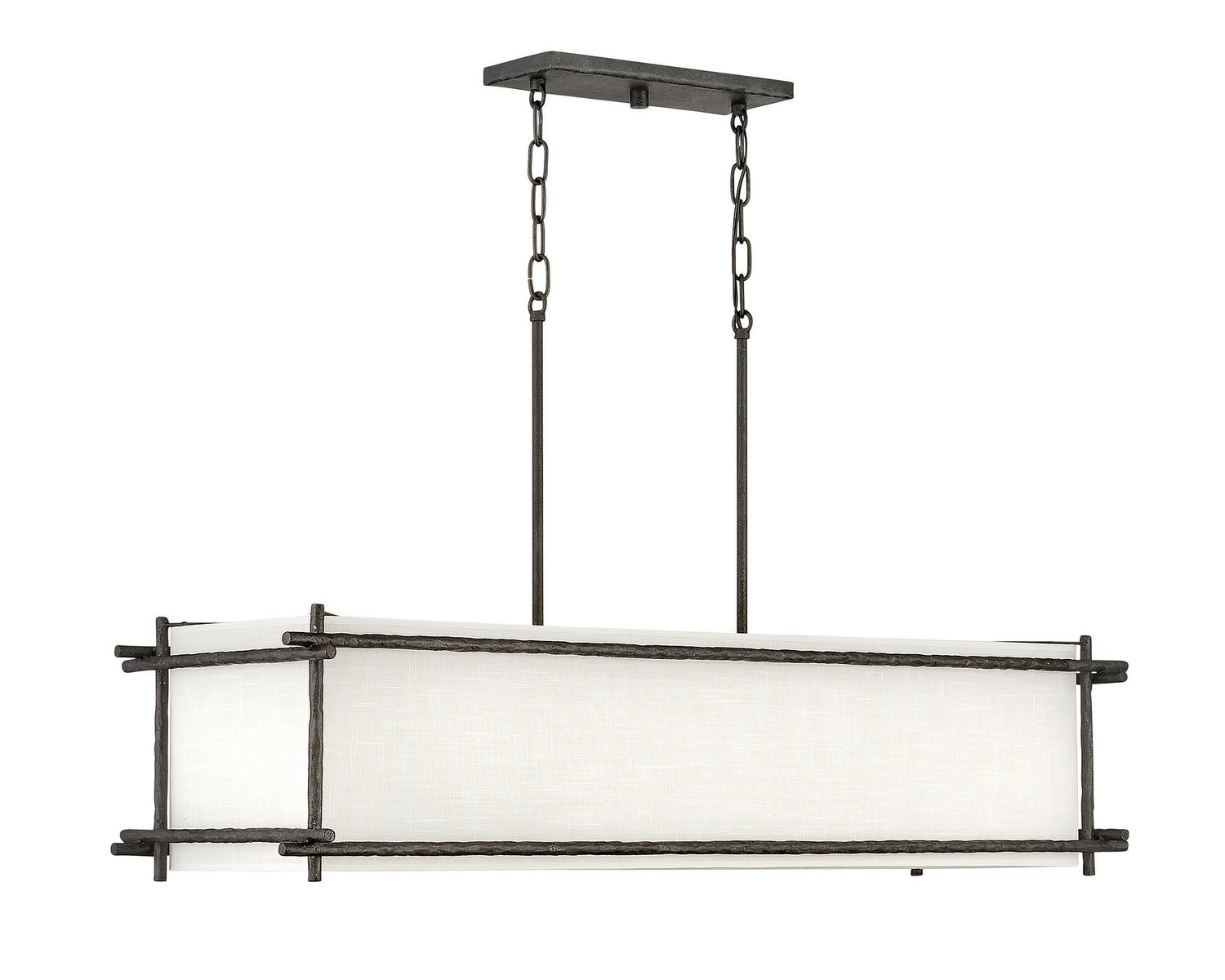 Hinkley - 3676FE - LED Chandelier - Tress - Forged Iron from Lighting & Bulbs Unlimited in Charlotte, NC