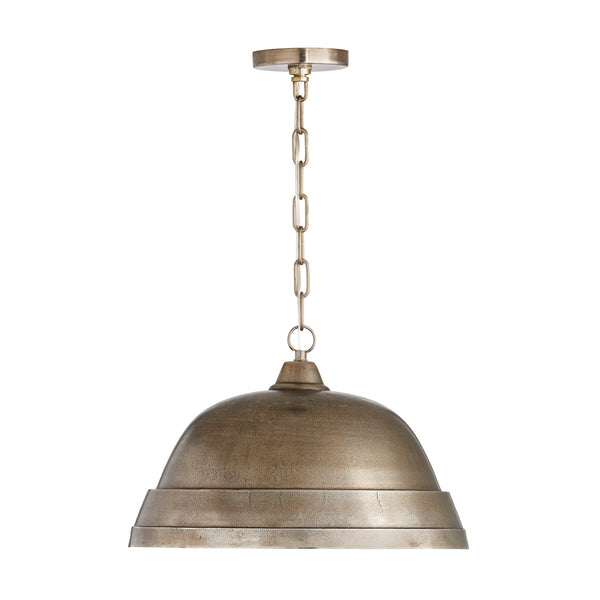 One Light Pendant from the Sedona Collection in Oxidized Nickel Finish by Capital Lighting