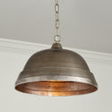One Light Pendant from the Sedona Collection in Oxidized Nickel Finish by Capital Lighting