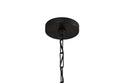 One Light Pendant from the Rabun Collection in Dark Pewter Finish by Capital Lighting