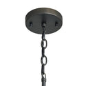 One Light Pendant from the Sana Collection in Grey Iron Finish by Capital Lighting