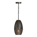 One Light Pendant from the Sana Collection in Grey Iron Finish by Capital Lighting