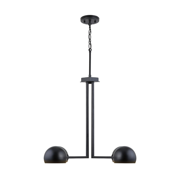 Capital Lighting - 433141MB - Four Light Chandelier - Hadley - Matte Black from Lighting & Bulbs Unlimited in Charlotte, NC