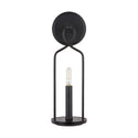 One Light Wall Sconce from the Sonnet Collection in Matte Black Finish by Capital Lighting