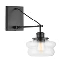 Capital Lighting - 634813MB-481 - One Light Wall Sconce - Rhodes - Matte Black from Lighting & Bulbs Unlimited in Charlotte, NC