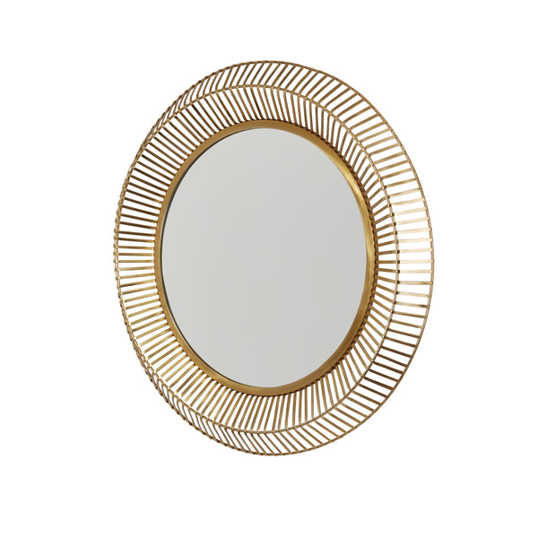 Mirror from the Mirror Collection in Matte Gold Finish by Capital Lighting