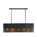 Five Light Island Pendant from the Sana Collection in Grey Iron Finish by Capital Lighting