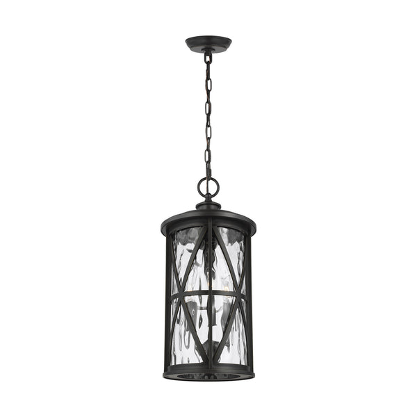 Generation Lighting - OL15209ANBZ - Three Light Outdoor Pendant - Millbrooke - Antique Bronze from Lighting & Bulbs Unlimited in Charlotte, NC