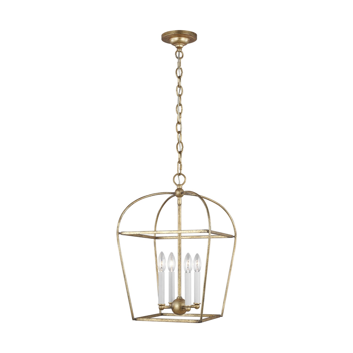 Visual Comfort Studio - CC1084ADB - Four Light Lantern - Stonington - Antique Gild from Lighting & Bulbs Unlimited in Charlotte, NC