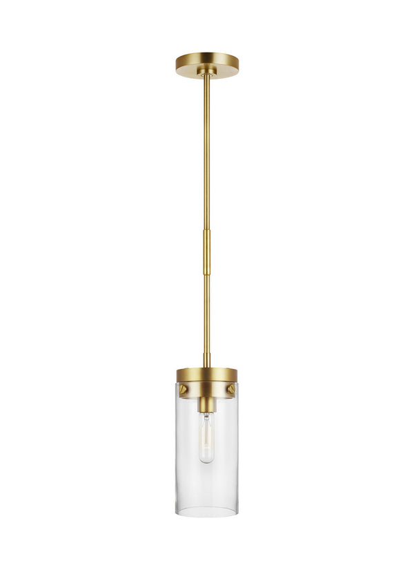 Visual Comfort Studio - CP1001BBS - One Light Pendant - Garrett - Burnished Brass from Lighting & Bulbs Unlimited in Charlotte, NC