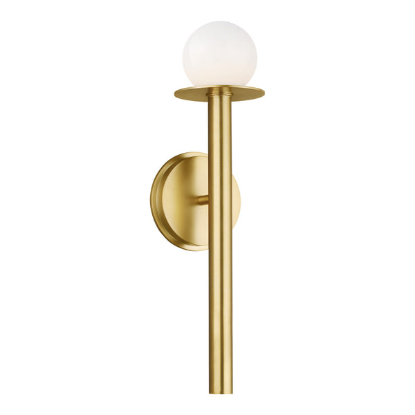 Visual Comfort Studio - KW1001BBS - One Light Wall Sconce - Nodes - Burnished Brass from Lighting & Bulbs Unlimited in Charlotte, NC