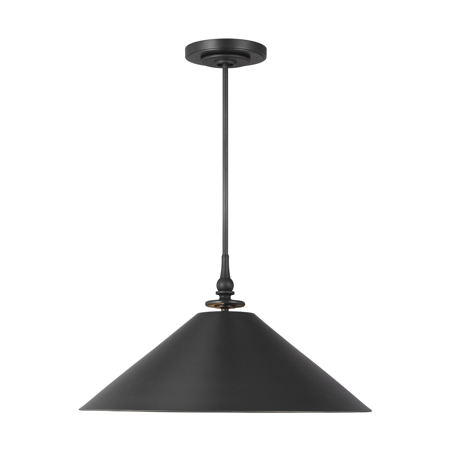 Visual Comfort Studio - TP1001AI - One Light Pendant - Capri - Aged Iron from Lighting & Bulbs Unlimited in Charlotte, NC