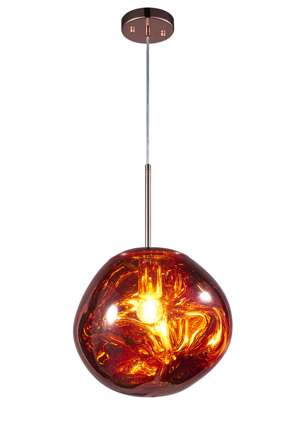 Matteo Lighting - C76801CP - LED Pendant - Galactic - Copper from Lighting & Bulbs Unlimited in Charlotte, NC