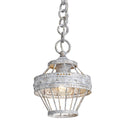 Golden - 7856-M1L OY - One Light Mini Pendant - Ferris OY - Oyster from Lighting & Bulbs Unlimited in Charlotte, NC