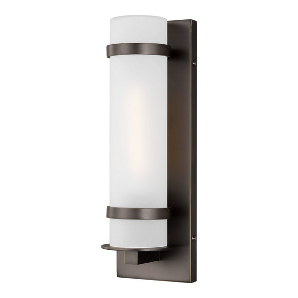 Generation Lighting - 8518301EN3-71 - One Light Outdoor Wall Lantern - Alban - Antique Bronze from Lighting & Bulbs Unlimited in Charlotte, NC