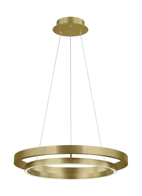 Visual Comfort Modern - 700GRC30R-LED930 - LED Chandelier - Grace - Aged Brass from Lighting & Bulbs Unlimited in Charlotte, NC