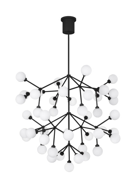 Visual Comfort Modern - 700MRAGWB-LED927 - LED Chandelier - Mara - Matte Black from Lighting & Bulbs Unlimited in Charlotte, NC