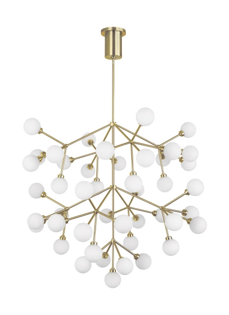 Visual Comfort Modern - 700MRAGWR-LED927 - LED Chandelier - Mara - Aged Brass from Lighting & Bulbs Unlimited in Charlotte, NC