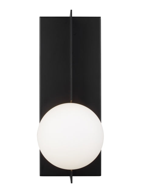 Visual Comfort Modern - 700WSOBLB - One Light Wall Sconce - Orbel - Matte Black from Lighting & Bulbs Unlimited in Charlotte, NC