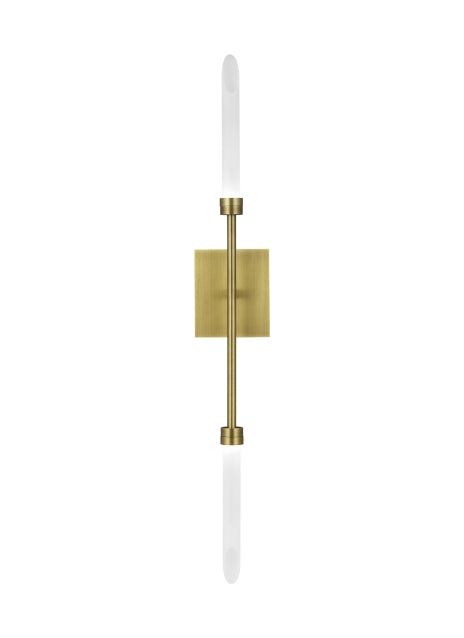 Visual Comfort Modern - 700WSSPRR-LED927 - LED Wall Sconce - Spur - Aged Brass from Lighting & Bulbs Unlimited in Charlotte, NC