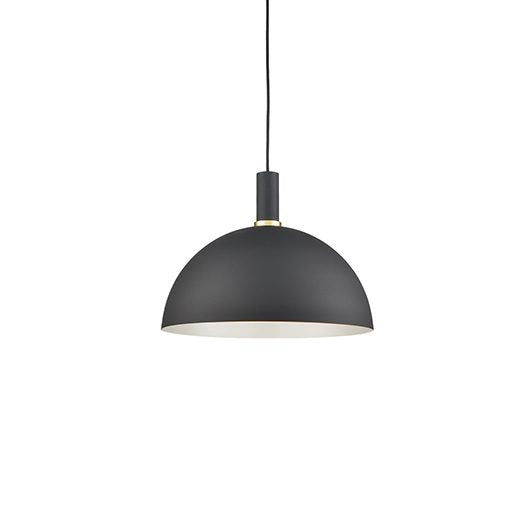 Kuzco Lighting - 492316-BK/GD - One Light Pendant - Archibald - Black with Gold from Lighting & Bulbs Unlimited in Charlotte, NC