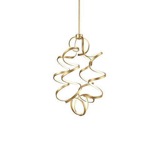 Kuzco Lighting - CH93934-AN - LED Chandelier - Synergy - Antique Brass from Lighting & Bulbs Unlimited in Charlotte, NC