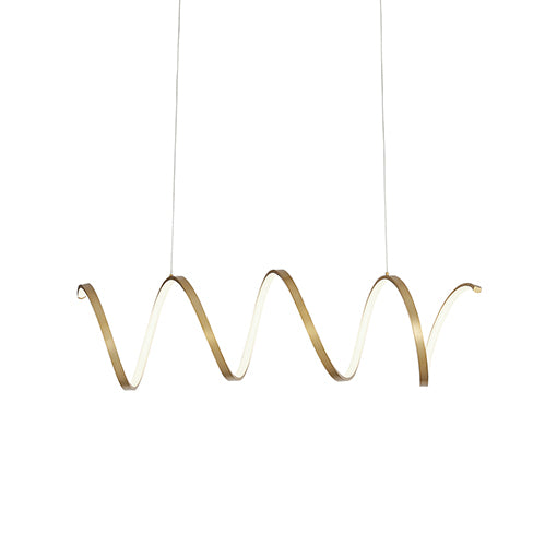 Kuzco Lighting - LP93742-AN - LED Pendant - Synergy - Antique Brass from Lighting & Bulbs Unlimited in Charlotte, NC