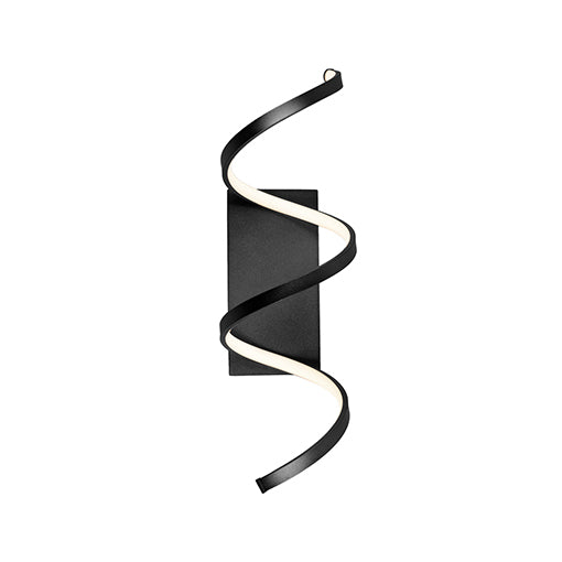 Kuzco Lighting - WS93724-BK - LED Wall Sconce - Synergy - Black from Lighting & Bulbs Unlimited in Charlotte, NC