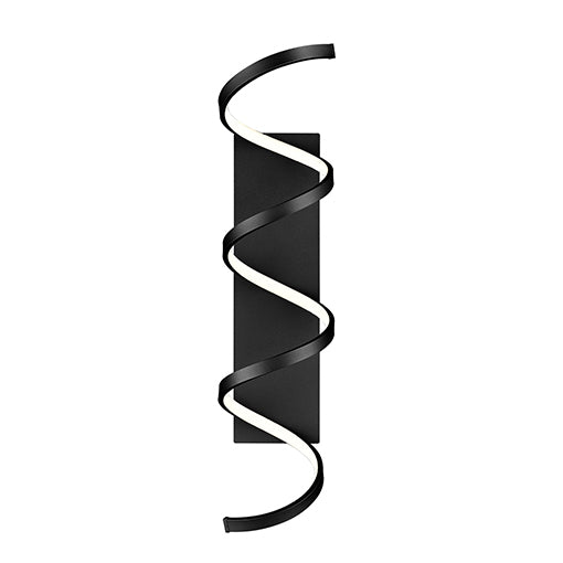 Kuzco Lighting - WS93736-BK - LED Wall Sconce - Synergy - Black from Lighting & Bulbs Unlimited in Charlotte, NC