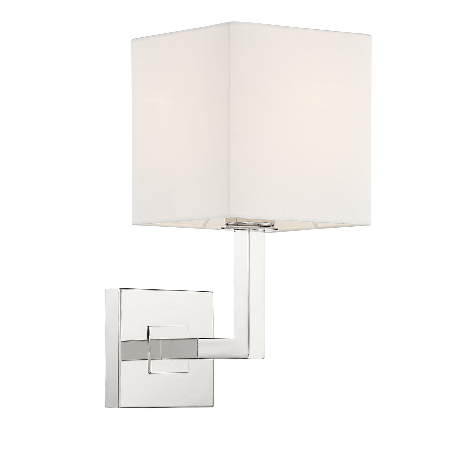 Crystorama - CHA-491-PN - One Light Wall Mount - Chatham - Polished Nickel from Lighting & Bulbs Unlimited in Charlotte, NC