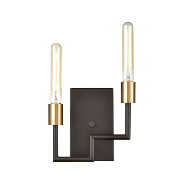 ELK Home - 12200/2 - Two Light Wall Sconce - Congruency - Oil Rubbed Bronze from Lighting & Bulbs Unlimited in Charlotte, NC