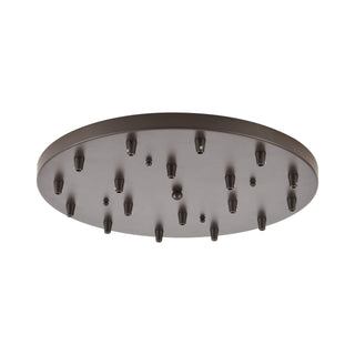 ELK Home - 18R-OB - Pan Only, 18-Light Round - Pendant Options - Oil Rubbed Bronze from Lighting & Bulbs Unlimited in Charlotte, NC