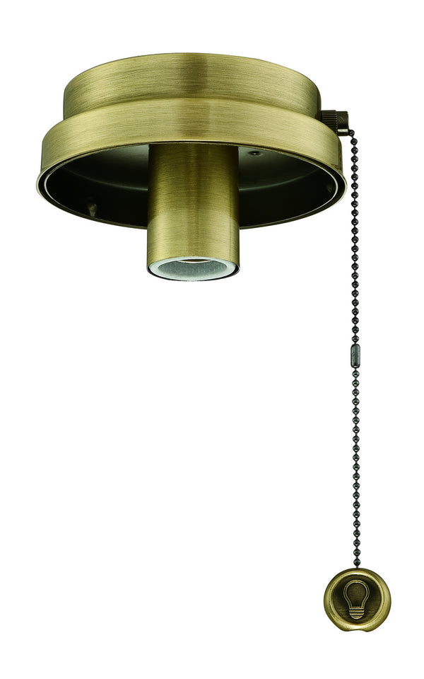Fanimation - F6AB - One Light Fan Light Kit - Fitters - Antique Brass from Lighting & Bulbs Unlimited in Charlotte, NC