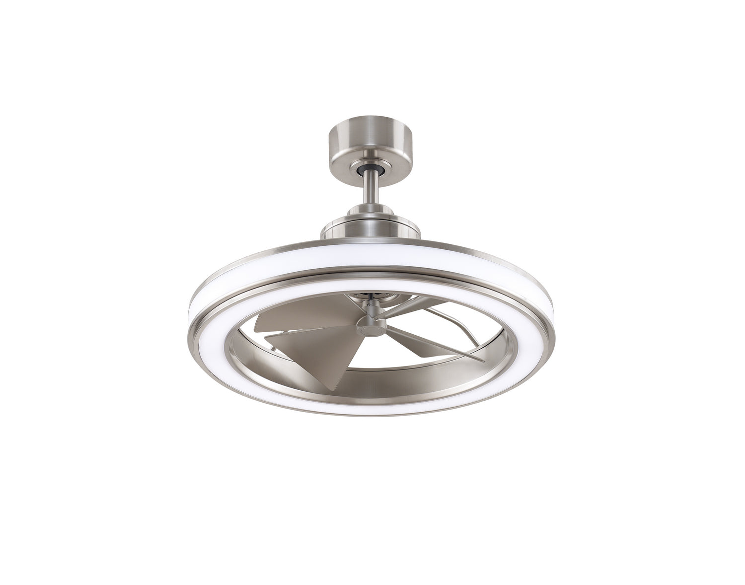 16" Ceiling Fan from the Gleam Collection in Brushed Nickel Finish by Fanimation (3K)