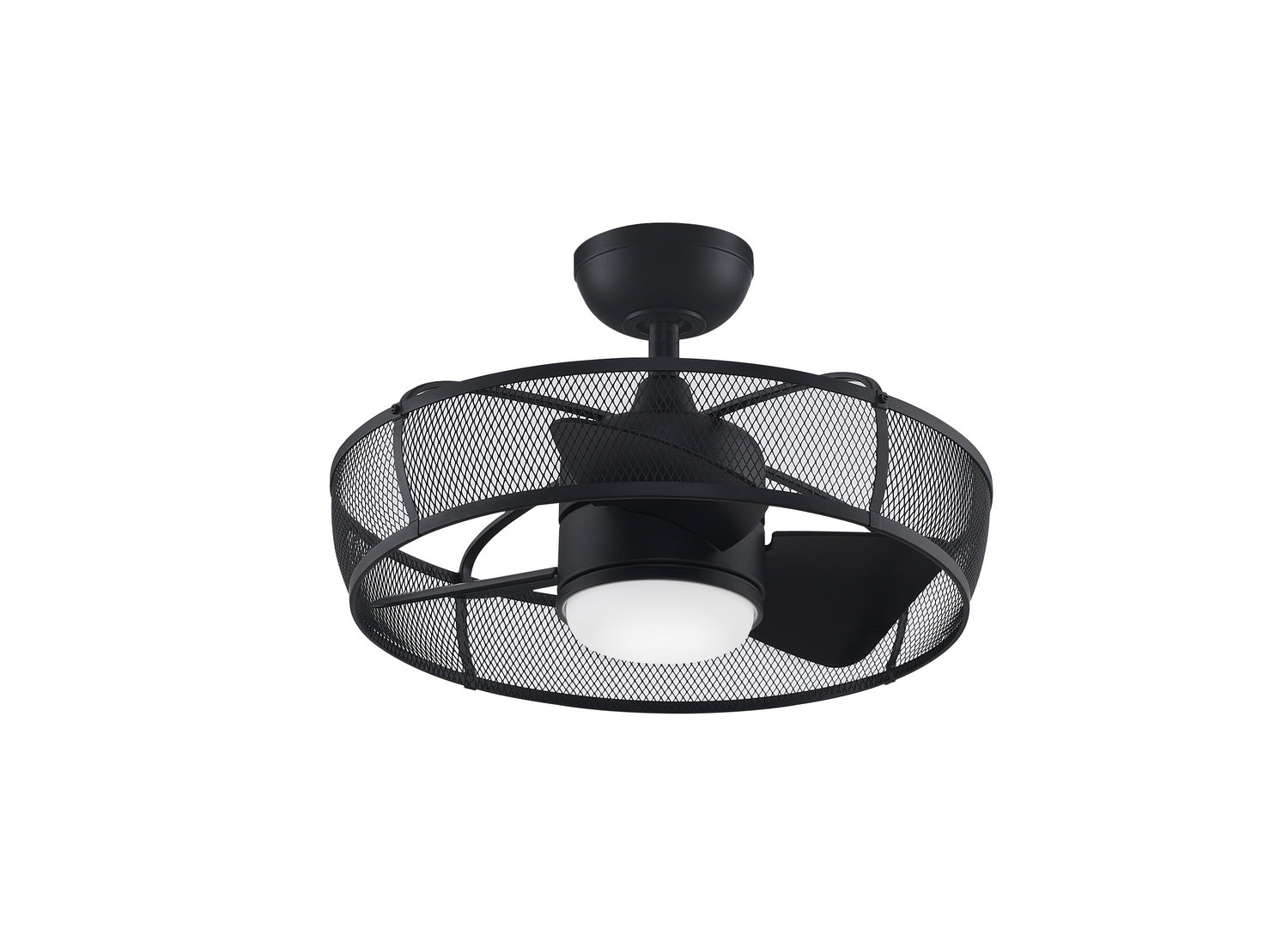 20" Ceiling Fan from the Henry Collection in Black Finish by Fanimation (3K)