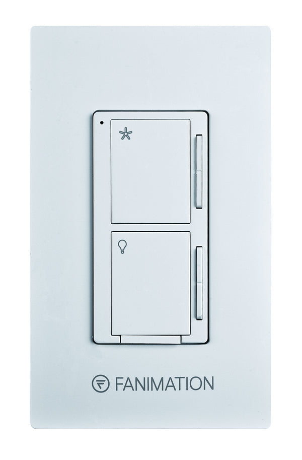 Fanimation - WC2WH - Wall Control - Controls - White from Lighting & Bulbs Unlimited in Charlotte, NC